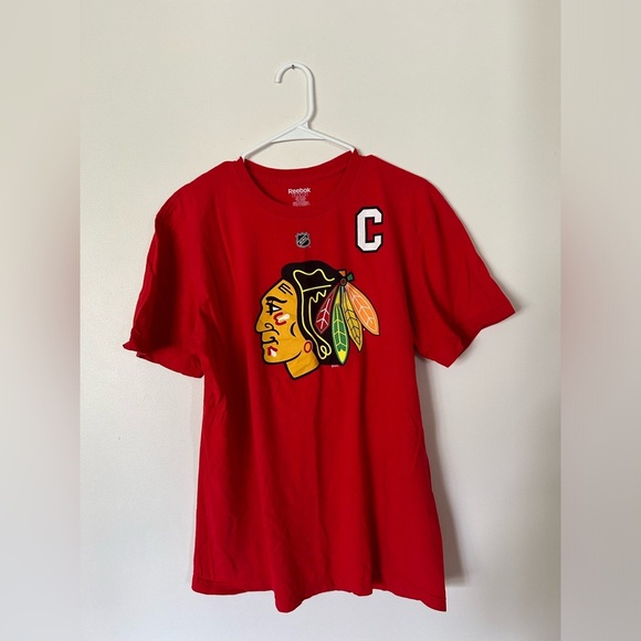 Reebok Chicago Blackhawks J. Toews Youth Red T-Shirt - Picture 1 of 7